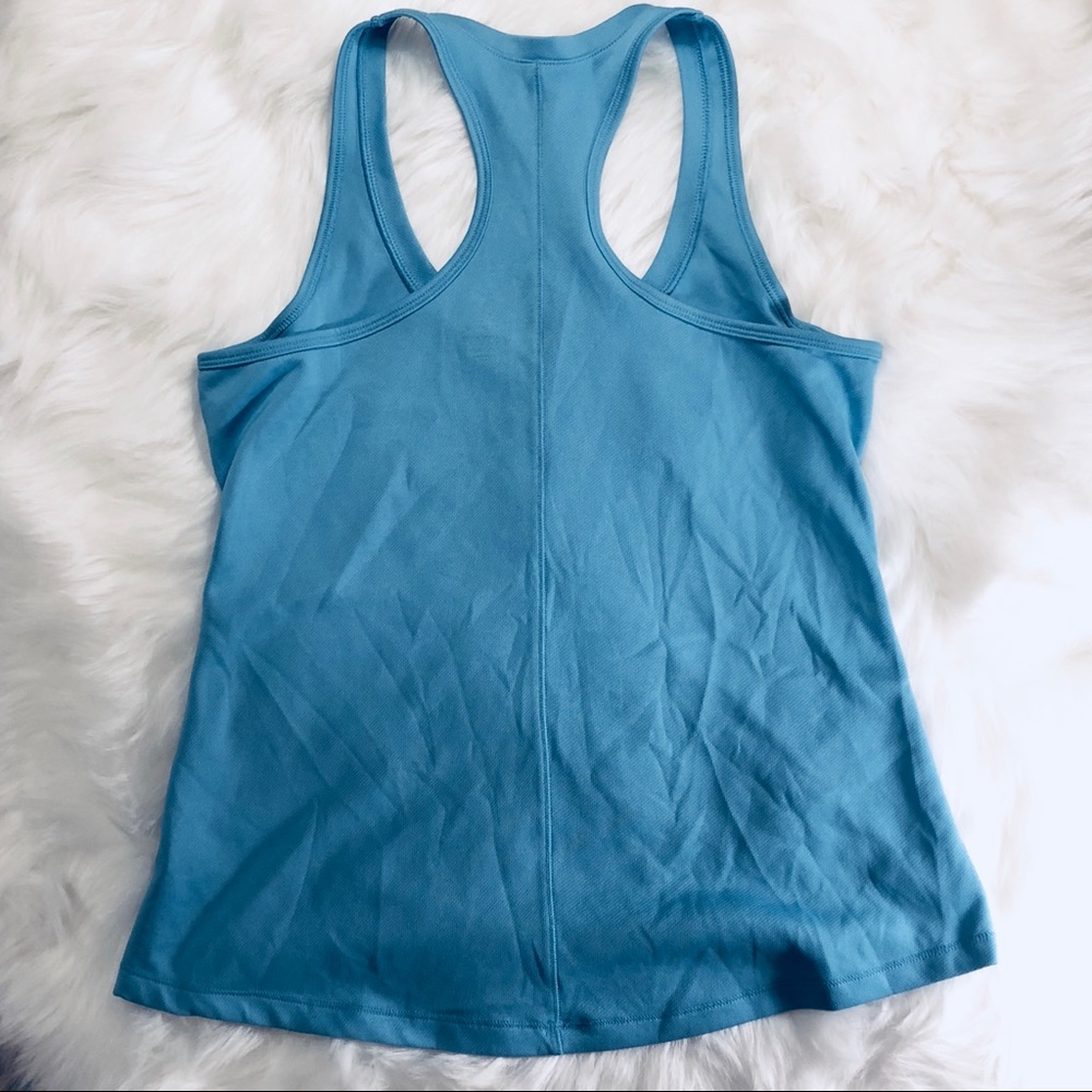 Light Blue Racerback Workout Tank - Picture 6 of 6